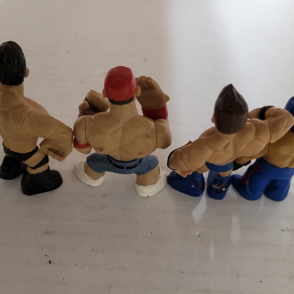 WWE Rumblers Figures Ray Mysterio John Cena - Picture 5 of 5